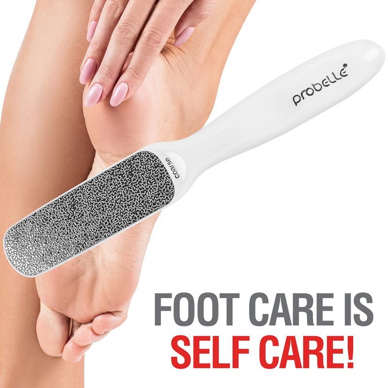 Probelle Double Sided Multidirectional Nickel Foot File Callus Remover -