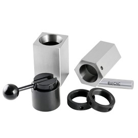 Accusize Industrial Tools Collet Block Chucks for 5C Round, Hex Or Square Collets, 2250-2080
