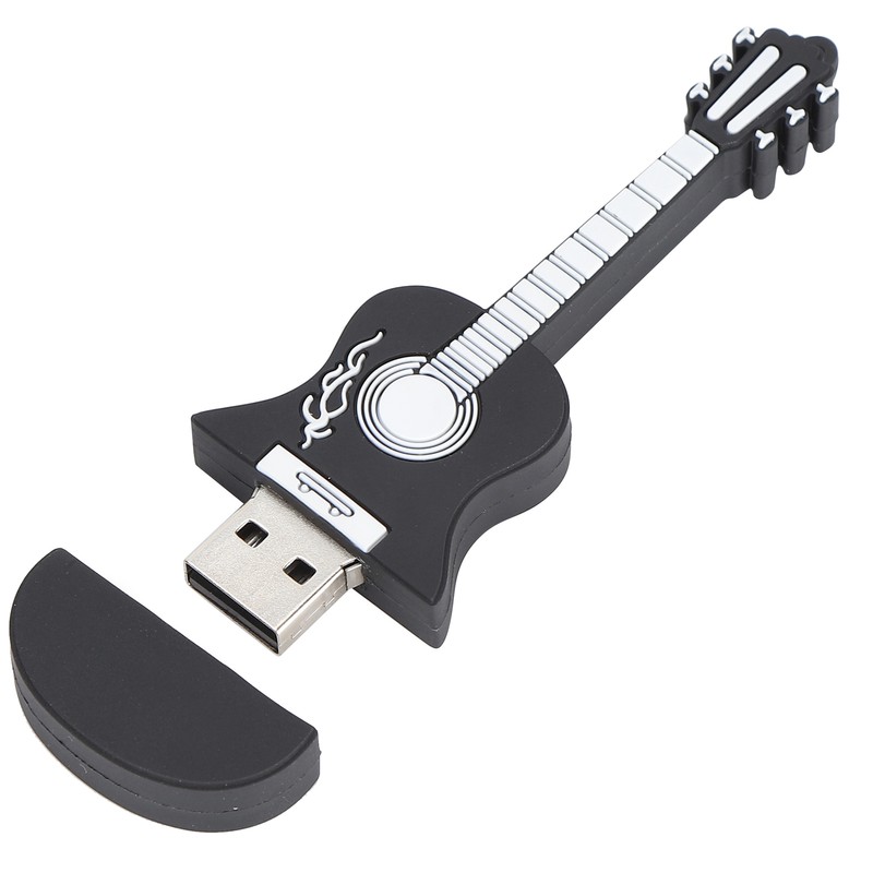 USB Flash Drive Cute Cartoon Guitar Shape Portable Storage Memory