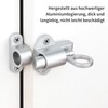 BRIOTA Pack of 2 Automatic Locking Door Bolts, Spring Locking