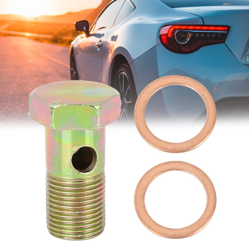 X AUTOHAUX M18 x 1.5mm Metric Threaded Hollow Bolts Brake