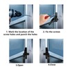 AKOLAFE 10 Pack Window Handles for UPVC Windows, UPVC Window