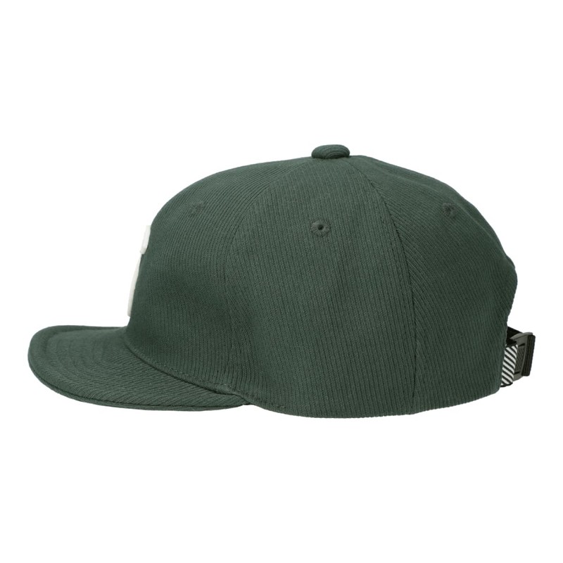 Basicence Logo Short Cap S Logo Short Brim Umpire Cap