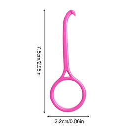 ERNITES 30 Pcs Aligner Removal Tool, Retainer Remover Tool Aligner Tooth Hook Invisible Braces Remover Braces Remover Hook, Aligner Kits for Removing Braces, Tooth Cleaning, Oral Care (5 Colors)