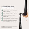 Morphe Fluffy Fan Highlighter Brush - Extra-Wide Makeup Brush with