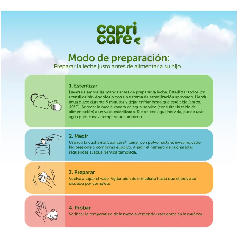 Capricare 3 Formula de Continuación C/400G
