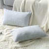 Artscope Cushion Covers Set of 2 Linen Decorative Square Pillowcases