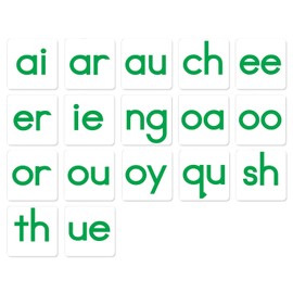 Montessori Phonogram Movable Alphabet: Key Sounds of English (Print)