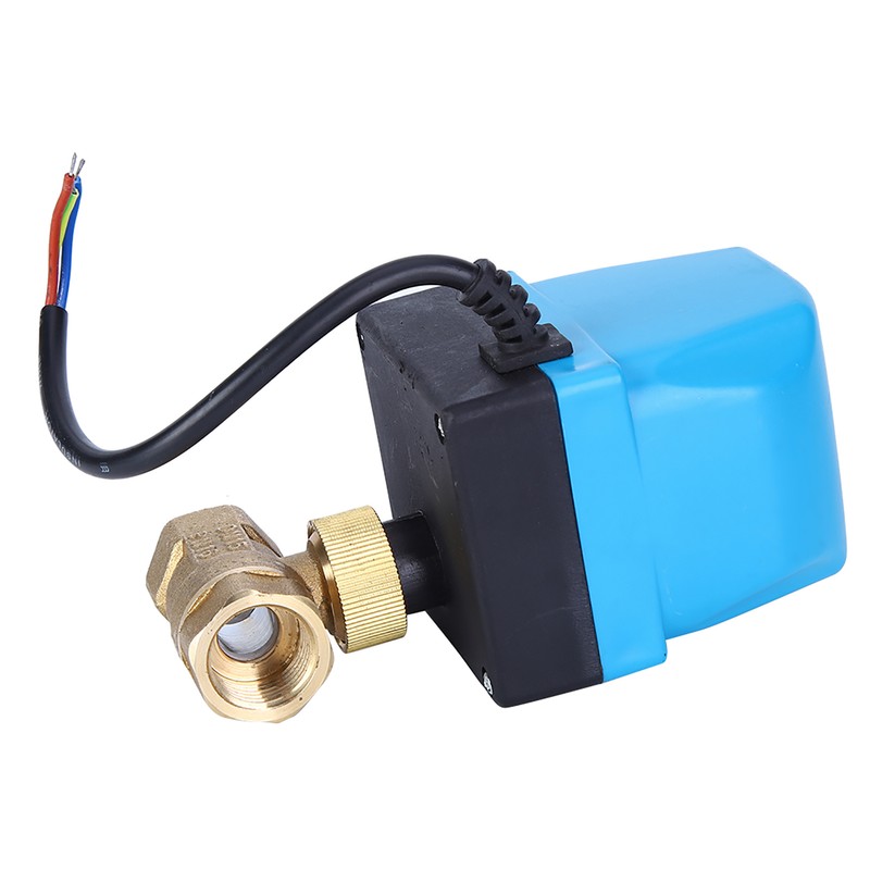 Electric Ball Valve 2‑Way 3‑Wire 2‑Control IP68 Protection Synchronous Motor