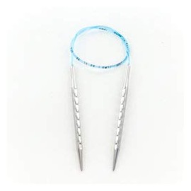 addi Rocket2 [Squared] Circular Knitting Needles - 16 Inch, US 9 (5.5mm)