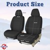 EDIETH Heavy Duty Front Seat Covers for Toyota 4Runner 1996
