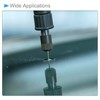 CoCud Diamond Twist Drill Bit Drill Bit Diameter 0.8mm Metric