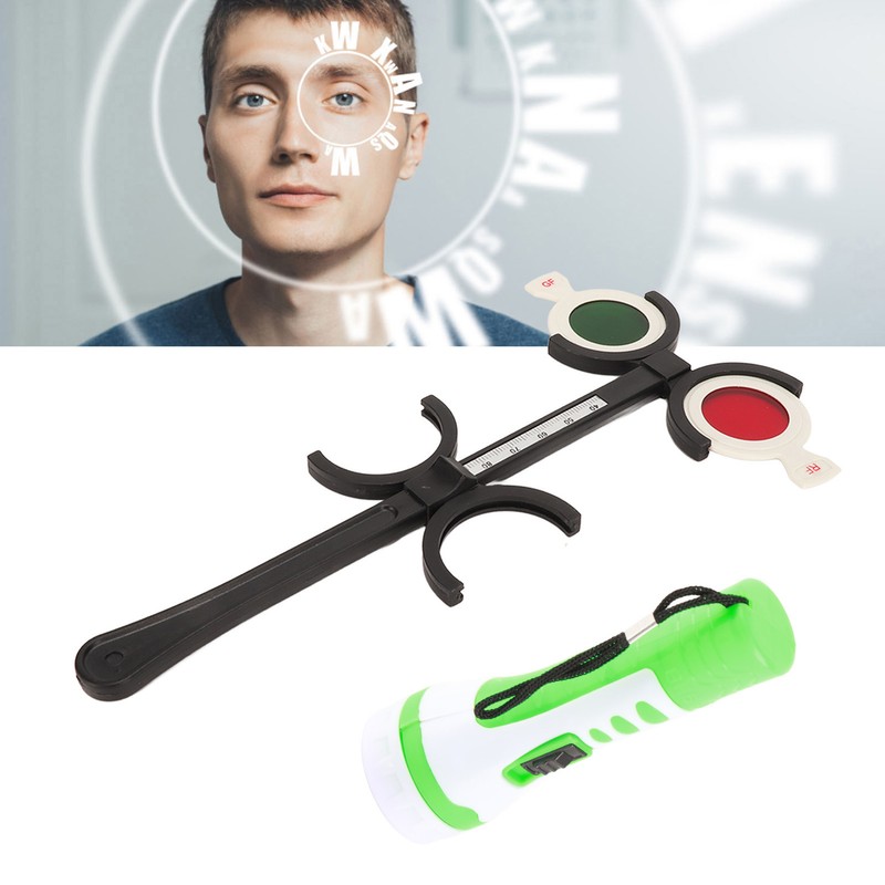 4 Dot Light Visual Function Test Kit Professional Red Green