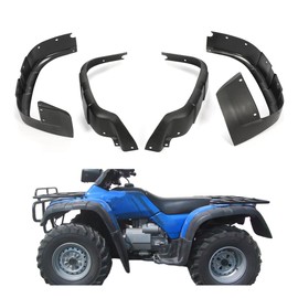 Kojem Front & Rear Mud Guard Fender Compatible with 1995-2004 TRX400 TRX450 Foreman Mud Flaps Fender Flares 4 PCS