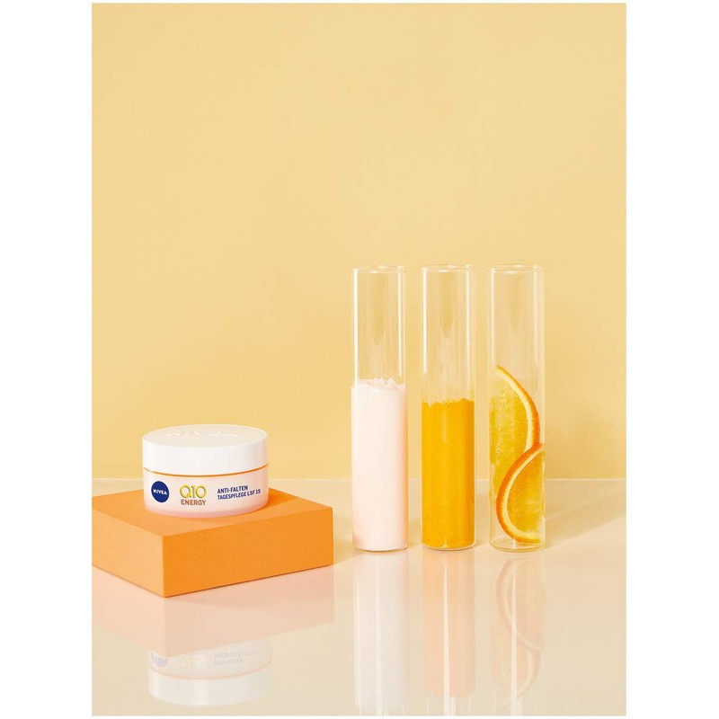 NIVEA Q10 Energy Anti-Falten Tagespflege LSF15, 50 ml