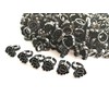 Black Glue Rings for Eyelash Extension,300PCS Smart Eyelash Glue Rings,Disposable