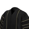 Erligo Unisex Deluxe Doctoral Graduation Gown and Doctoral Hood 8-Sided