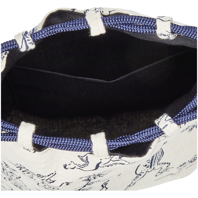 Whole Japan Drawstring Bag 7.9 x 11.0 x 0.6 inches