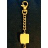 Unbranded 12" GOLD TONE CHAIN * KEY CHAIN * LOBSTER