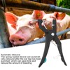 Livestock Ear Tag Applicator Alloy Steel Automatic Rebound Hydraulic Ear