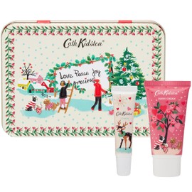 Cath Kidston Beauty Shine Bright Hand & Lip Tin (With 50Ml Hand Cream And 10Ml Lip Balm)