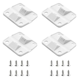 Cooler Plastic Hinges Replacement for Coleman Coolers - Replacement Hinges for Coleman Xtreme Coolers, Rubbermaid Parts Ice Chest- 4 Pack