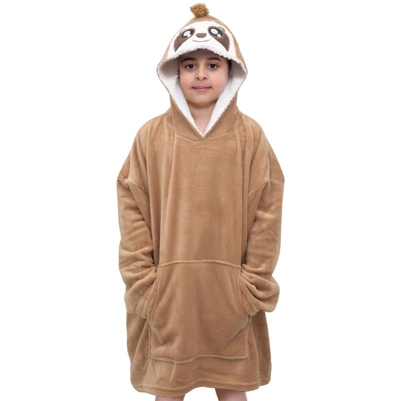 A2Z 4 Kids Girls Boys Oversized Hoodie Animal Blanket Super