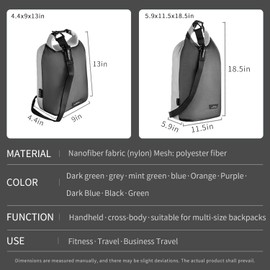 Bee Nesting Waterproof dry sack Lightweight Dry Bag Soft and comfortable stuff sacks for backpacking Rafting Boating Camping (Dark bule, 4L 8L)
