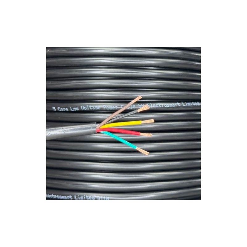 electrosmart 5m 5 Core Copper Cable Car Van Trailer Tail