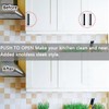 Self-Closing Push to Open Door Latches Hardware CBRIVE 4Pack Kitchen