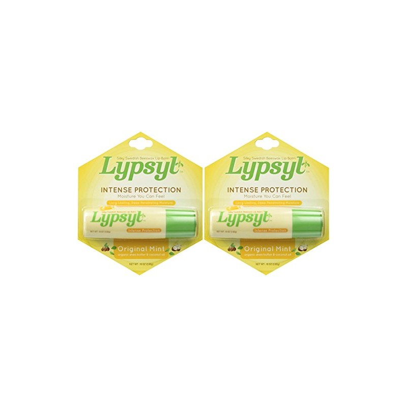 LypSyl LypMoisturizer, Original Mint, 0.1-Ounce, 2 Pack
