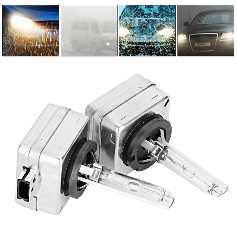 2Pcs D1S 35W 6000K Car Front Headlight HID Xenon Lamp
