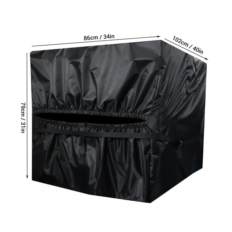 Pool Heater Cover - Silver Coated 420D Oxford Cloth With