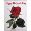 Happy Mothers Day Rose Refrigerator Magnet