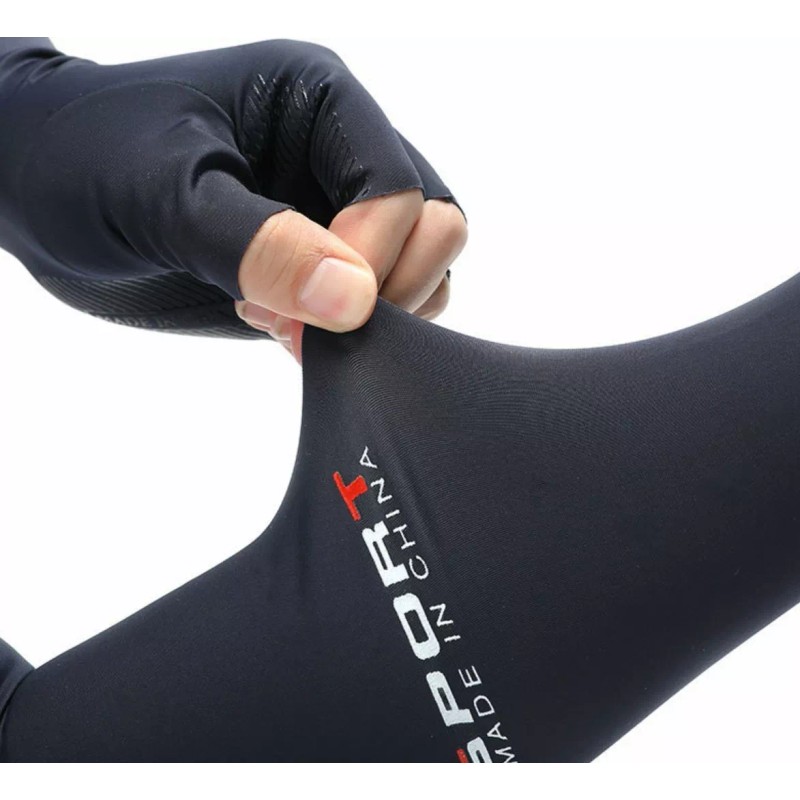 Homheal Mangas Con Protección Uv, Dedos Y Grip Touch Para