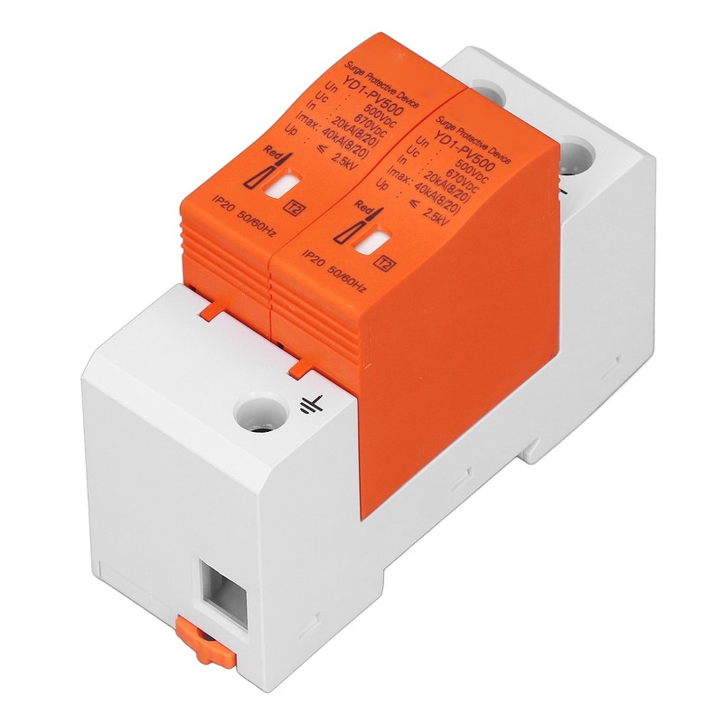 DC Surge Protector Visual Alarm Window Modular Design Protective Arrester