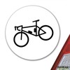 Huuraa Sticker Bike Bicycle Gift 10 cm Sticker Bike Gift