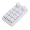 12 Keys Small Keyboard with Dual Knobs and RGB Light