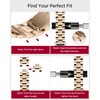 Miimall Metal Band Compatible for Garmin Lily 2/2 Active Band