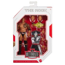 WWE The Rock (Final Boss) - WWE Ultimate Edition 25 Mattel Toy Wrestling Figure