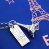 Jet Set Candy Sterling Silver Eiffel Tower Travel Charm