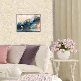 QACEYID Leaf Diamond Art Kits for Adults, 5D Diamond Painting Feather Diamond Art Kits, DIY Full Drill Round Diamond Dots Embroidery Kits Gem Art for Adults Crafts for Wall Home Decor Gifts 12x16in