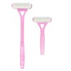 Lotion Applicator, Folding Handle with 3 Reusable Foam Rollers, Washable