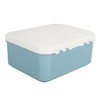 Combination Lock Box, 9L Capacity Double Layer Lockable Storage Box,