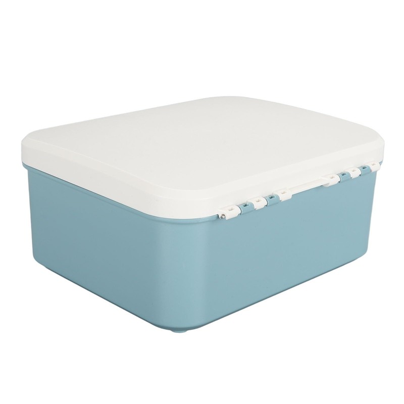 Combination Lock Box, 9L Capacity Double Layer Lockable Storage Box,