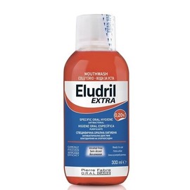 Elgydium Eludril Extra 0.20% Oral Solution without Alcohol, 300ml
