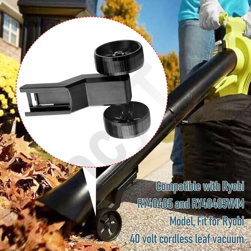 314148001 Replacement Wheel Assembly for Ryobi 40V Vac Attack Leaf