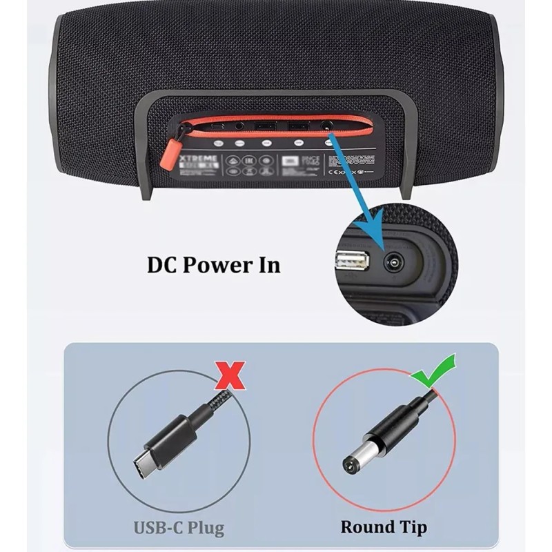 Cargador Adaptador Para Jbl Xtreme Bocina 2/3 19v 3.42a 65w
