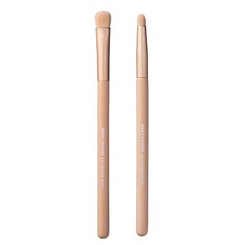 Heart Percent Juego De Dos Pinceles Para Ojos, Herramienta De Maquillaje Profesional Para Difuminar Y Difuminar Juego De Dos Brochas Para Difuminar Oj
