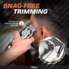 Fagaci Professional Hair Clippers Men Cordless, 440C Steel Barber Kit